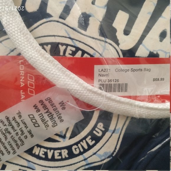 New Lorna Jane Gym College Sport Duffel bag - Picture 3 of 4